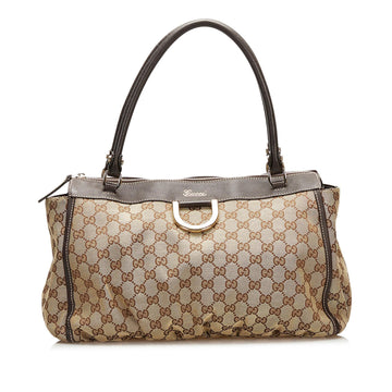 Gucci Abbey GG Canvas Shoulder Bag (SHG-35422)