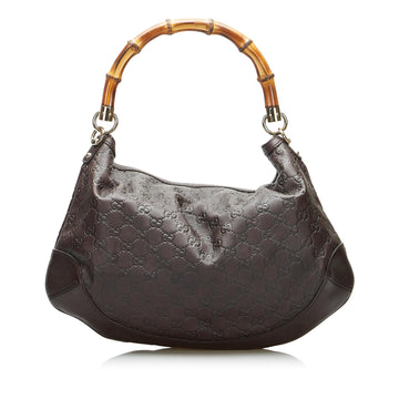 Gucci Bamboo Guccissima Peggy Tote Bag (SHG-PzT5KG)