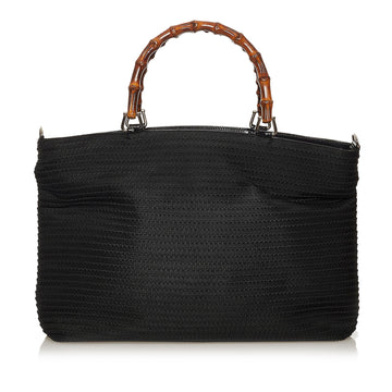 Gucci Bamboo Nylon Tote Bag (SHG-29168)