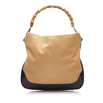 Gucci Bamboo Web Satchel (SHG-h6OTTp)