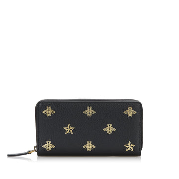Gucci Bee Star Continental Zip Wallet (SHG-36984)