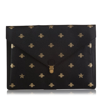 Gucci Bee Star Envelope Portfolio (SHG-ssbcCg)