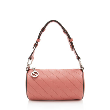 Gucci Calfskin Blondie Mini Barrel Bag