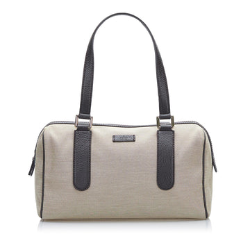 Gucci Canvas Boston Bag (SHG-36173)