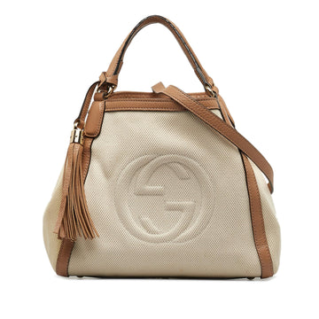 Gucci Canvas Soho Satchel (SHG-SYWTpG)