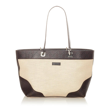 Gucci Canvas Tote Bag (SHG-31837)