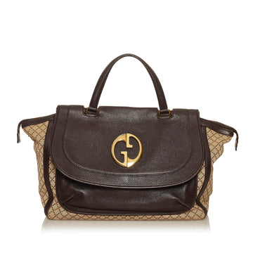 Gucci Diamante 1973 Canvas Tote Bag (SHG-29458)
