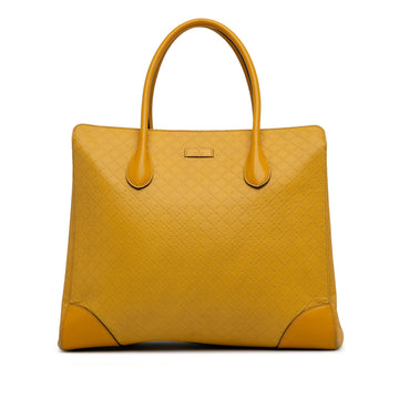 Gucci Diamante Bright Leather Tote (SHG-26jETG)