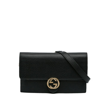 Gucci Dollar Interlocking G Wallet on Chain (SHG-KbPtZ6)