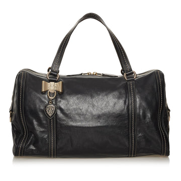 Gucci Duchessa Leather Boston Bag (SHG-2FBg0A)