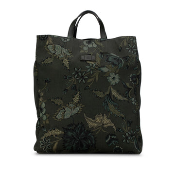 Gucci G-Active Flora Knight Vertical Canvas Tote (SHG-Zpmz9o)