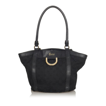 Gucci GG Abbey D-Ring Canvas Tote Bag (SHG-32494)
