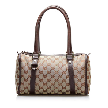 Gucci GG Canvas Abbey Boston Bag (SHG-cWRyGo)