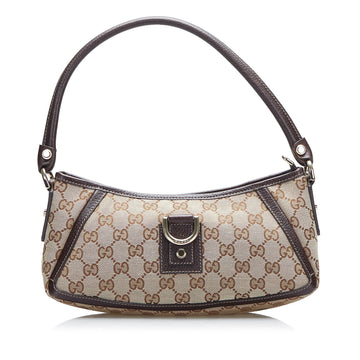 Gucci GG Canvas Abbey D-Ring Baguette (SHG-fGjZS8)
