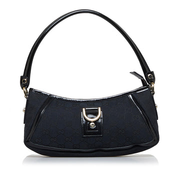 Gucci GG Canvas Abbey D-Ring Baguette (SHG-WSFJfB)