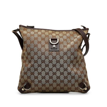 Gucci GG Canvas Abbey D-Ring Crossbody Bag (SHG-2oAKrR)