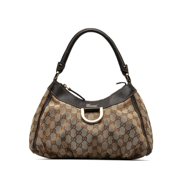 Gucci GG Canvas Abbey D-Ring Handbag (SHG-vki0C5)