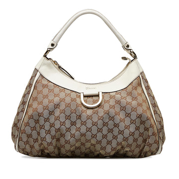 Gucci GG Canvas Abbey D-Ring Hobo (SHG-2f8JeY)