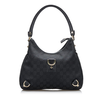 Gucci GG Canvas Abbey D-Ring Shoulder Bag (SHG-94jb7E)
