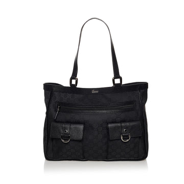 Gucci GG Canvas Abbey D Ring Tote Bag (SHG-30858)