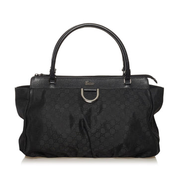 Gucci GG Canvas Abbey D-Ring Tote Bag (SHG-35028)