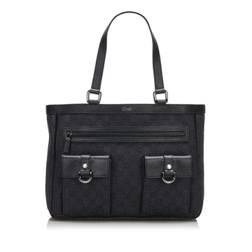 Gucci GG Canvas Abbey D-Ring Tote Bag (SHG-LUJoYJ)