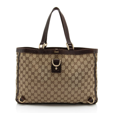 Gucci GG Canvas Abbey Large Tote (SHF-4sZKed)