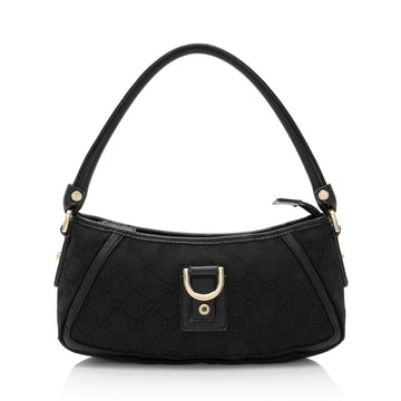 Gucci GG Canvas Abbey Small Shoulder Bag (SHF-hPcUHX)