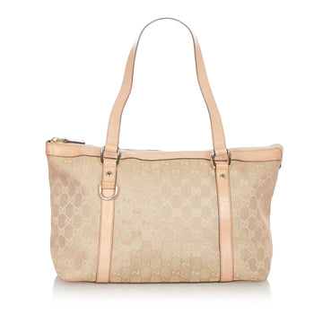 Gucci GG Canvas Abbey Tote Bag (SHG-23743)