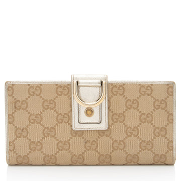 Gucci GG Canvas Abbey Wallet