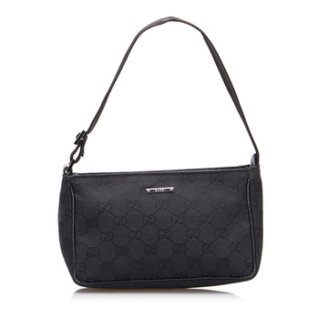 Gucci GG Canvas Baguette (SHG-aB5Twz)