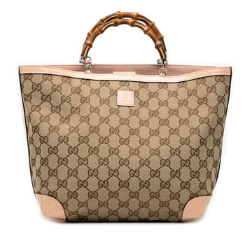 Gucci GG Canvas Bamboo Childrens Tote