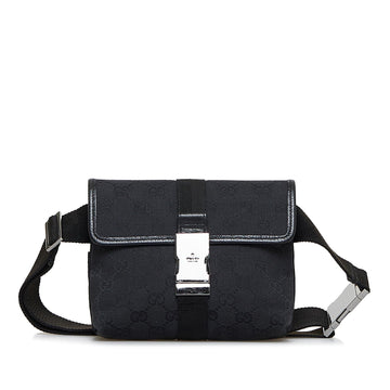 Gucci GG Canvas Belt Bag (SHG-bhHc1K)