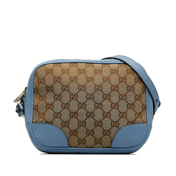 Gucci GG Canvas Bree Crossbody Bag (SHG-hyTvVP)