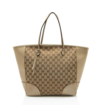 Gucci GG Canvas Bree Medium Tote