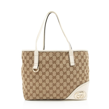 Gucci GG Canvas Britt Small Tote