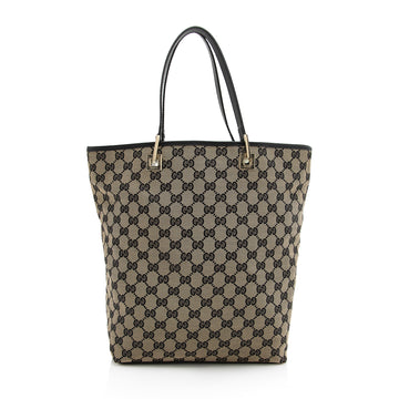 Gucci GG Canvas Bucket Medium Tote (SHF-22729)