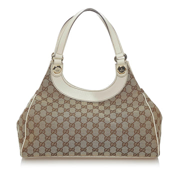 Gucci GG Canvas Charmy Shoulder Bag (SHG-36146)