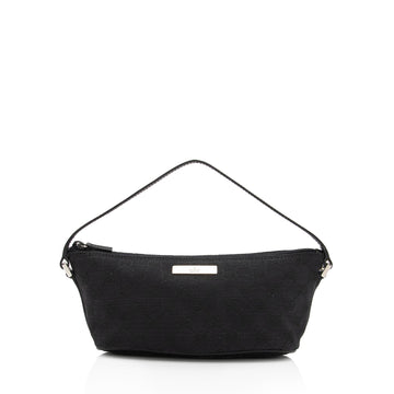 Gucci GG Canvas Classic Pochette (SHF-cCuOk2)