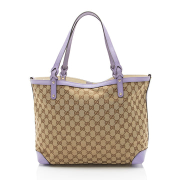 Gucci GG Canvas Craft Medium Tote