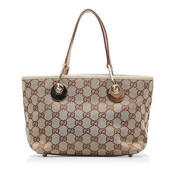 Gucci GG Canvas Eclipse Shoulder Bag (SHG-lWXVX7)