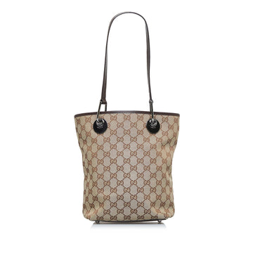 Gucci GG Canvas Eclipse Tote Bag (SHG-hRWN1o)