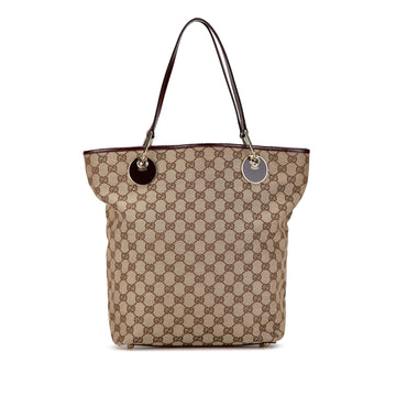 Gucci GG Canvas Eclipse Tote (SHG-uZPc1Y)