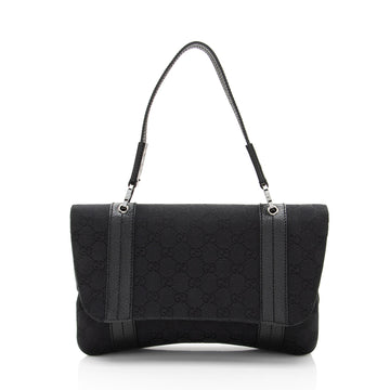 Gucci GG Canvas Flap Top Handle