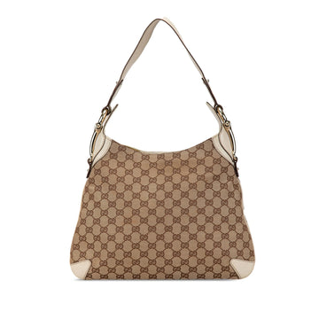 Gucci GG Canvas Horsebit Creole Hobo Bag (SHG-W6hAf3)