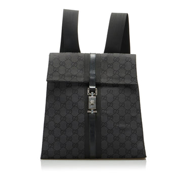 Gucci GG Canvas Jackie Backpack (SHG-b8tDCh)
