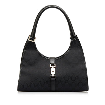 Gucci GG Canvas Jackie Bardot (SHG-LxroRX)