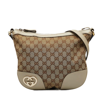 Gucci GG Canvas Lovely Crossbody Bag (SHG-8dom4S)