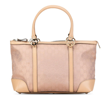 Gucci GG Canvas Lovely Tote (SHG-JAeyRr)