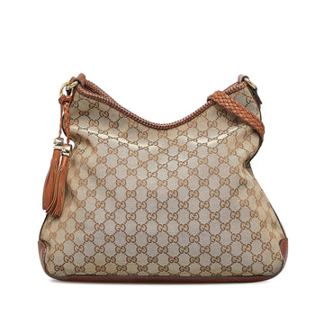 Gucci GG Canvas Marrakech Shoulder Bag (SHG-eTLpnQ)